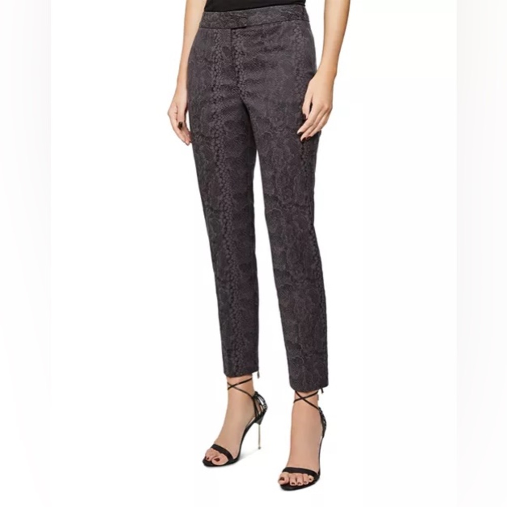 Reiss Vivianna Snakeskin Printed Pants